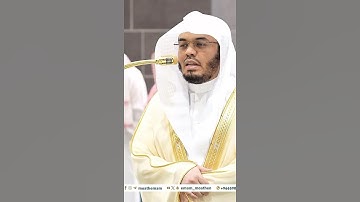 ألم تر أن الله أنزل من السماء ماء~تلاوة بديعة بصوت الشيخ ياسر الدوسري | تلاوات الحَرَم
