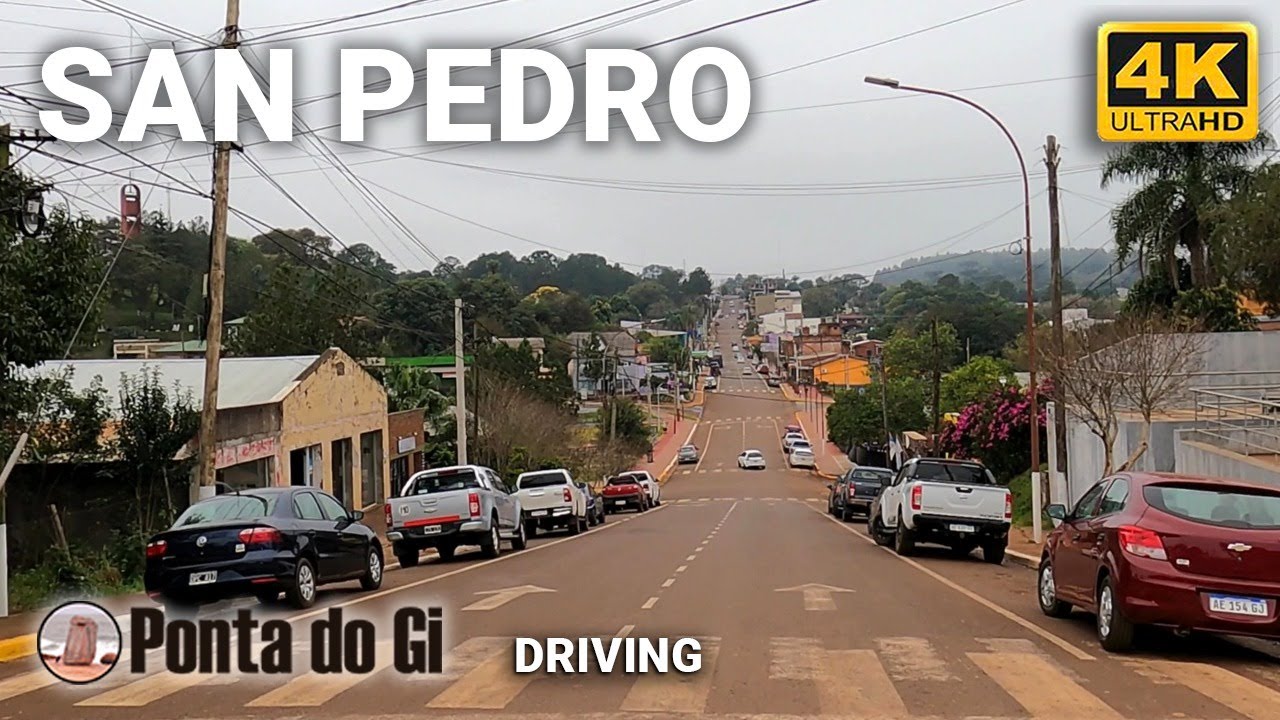 Ciudad de SAN PEDRO [PROVINCIA de MISIONES] #driving TOUR virtual 2023 ARGENTINA