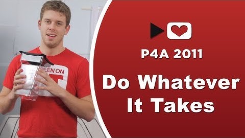 P4A 2011 : Do Whatever It Takes (Blend Your Own Adventure 2)