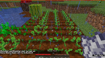 AutoHarvest 1.14.4 & 1.15.1 Fabric Mod Overview (Harvest, Plant, Feed, Autofish)