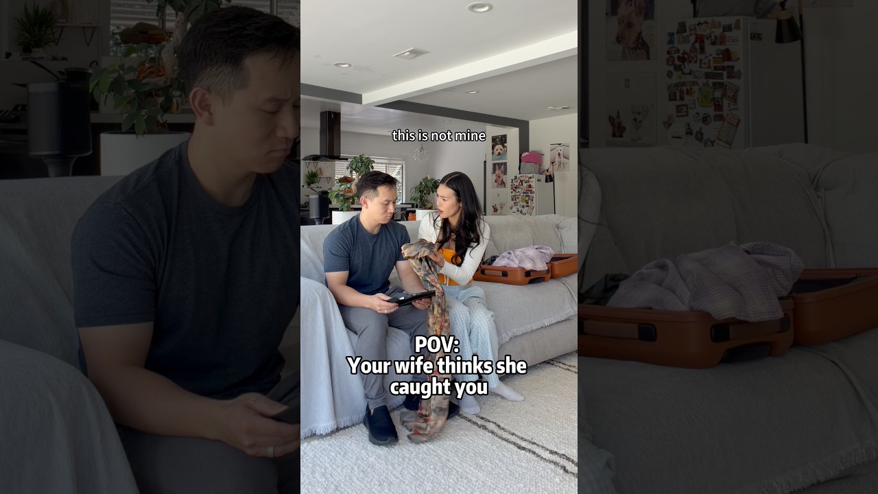 POV: your wife thinks she caught you 🫠 @Luseeyalu