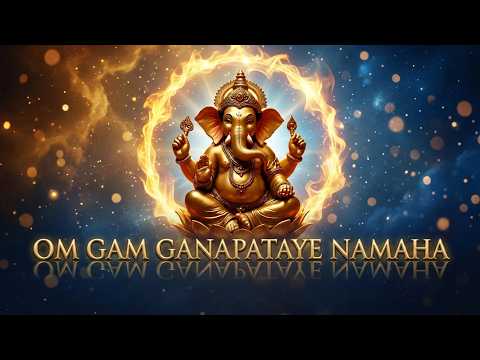 🎧 Powerful Ganesha Mantra to Remove Obstacles & Attract Abundance | Om Gam Ganapataye Namaha