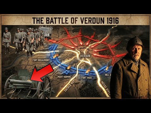 Video WW1 History – Verdun 1916: Germanys Plan to Bleed France White