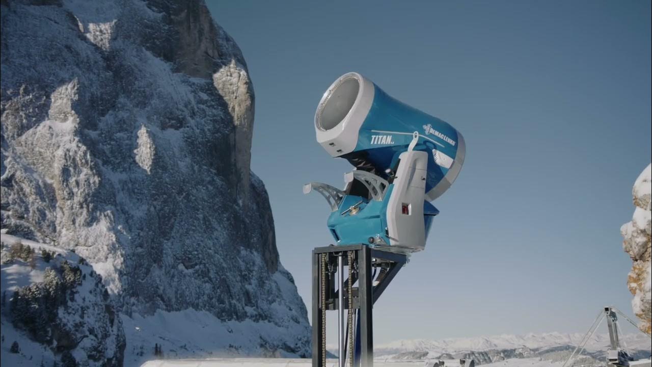 DEMACLENKO TITAN 4.0 - The most powerful snow gun on the market 