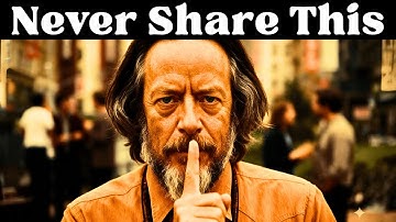 If You Are Spiritually Awake, Never Reveal These 5 Things To Anyone! - Alan Watts