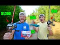 Cheap Gear, Expensive Lures vs Expensive Gear, Cheap Lures Fishing Challenge!