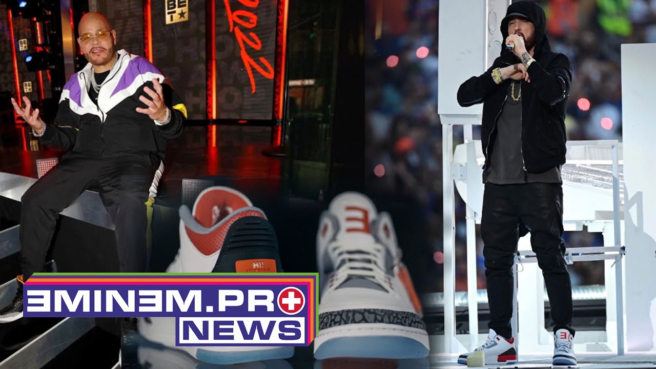 Fat Joe Hosted BET Hip Hop Awards Rocking Eminem x Air Jordan Collab