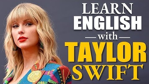 LEARN ENGLISH WITH INSPIRATIONAL SPEECH | TAYLOR SWIFT - Never be ashamed of trying