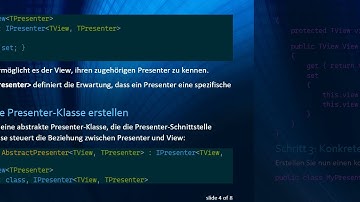 Meisterung der MVP Dependency Injection in C#