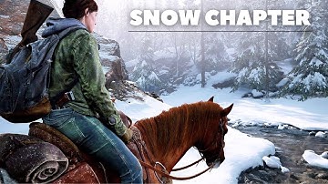 The Last of Us Part II Remastered – Abby Intro to Ellie & Dina Snow Journey | Full Early Gameplay