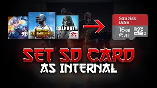 HOW TO SET SD CARD AS INTERNAL | MOVE GAME DATA TO SD CARD - Android Tutorial (Detailed) screenshot 4