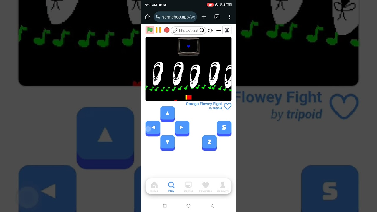Omega flowey boss fight scratch GO (part 1) (sorry if the video has no sound)