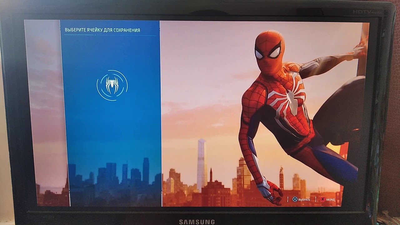 Обзор игры Человек Паук на Sony Playstation 4 - YouTube