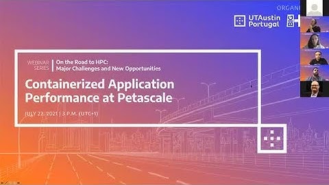 BigHPC webinar series #1: Containerized Application Performance at Petascale