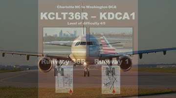 New SimsATC Flight | Real World ATC for Flight Simulation | KCLT to KDCA| MSFS and X-Plane