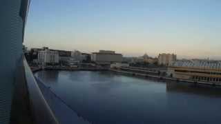 Celebrity Reflection Cruise Port Puerto Rico timelapse evening with the Mobius Action Cam