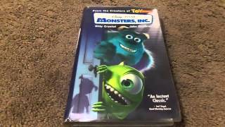 Disneys Monsters Inc Vhs Review