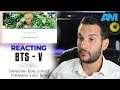 VOCAL COACH reacts to V (BTS) covers