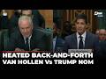 'Let Me Just Say This': Van Hollen Clashes With Trump Fed Chair Nominee In Explosive Senate Hearing
