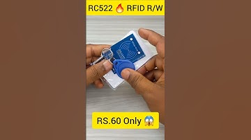 RFID Reader and Writer 🔥 Module || RC522 Module || Smart Barsha || #electronic #experiment #shorts