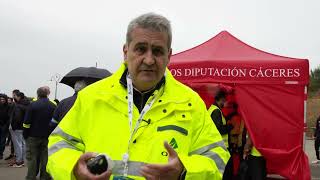 SIMULACRO DE EMERGENCIA EN UN TÚNEL QUE PASA POR EXTREMADURA