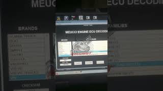 MEUCCI ENGINE ECU DECODING