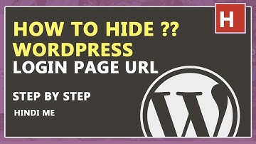 how to change wordpress login url in hindi | wordpress tutorials in hindi