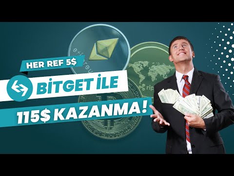 BİTGET İLE 115$ KAZAN!💰 Bitget Para Kazanma❗ (Her Ref 5$)