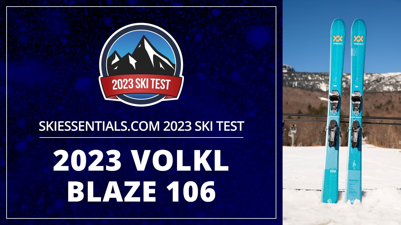 2023 Volkl Blaze 106 Ski Test YouTube