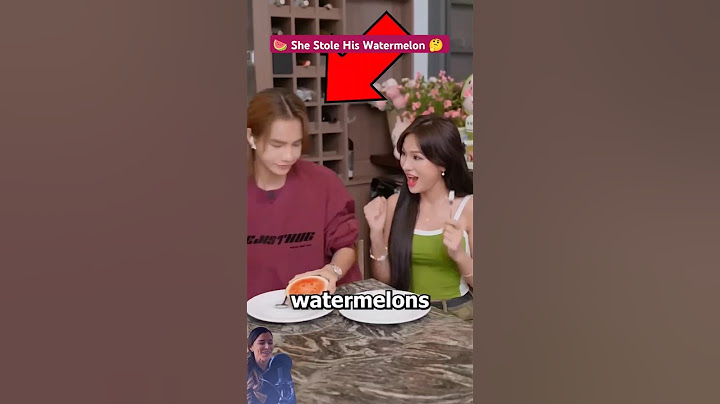 🍉 She Stole His Watermelon 🤔 #shorts
