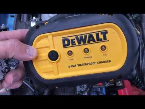 Best Battery Charger I Had Dewalt 4amp Battery Charger Testing It Out Model Dxaewpc4 Youtube