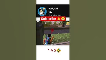 1 v 2 👌👌 #bgmi #clutchmovements #shortvideos #pubg