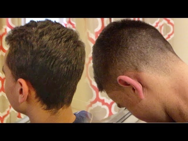 how to trim a guys hair with clippers