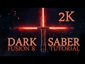 Blackmagic Fusion 8 - DarkSaber 2k  ( Entirely created in Fusion)