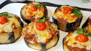 Without frying!😍You will love aubergines if you cook them in this healthy, delicious and easy way!