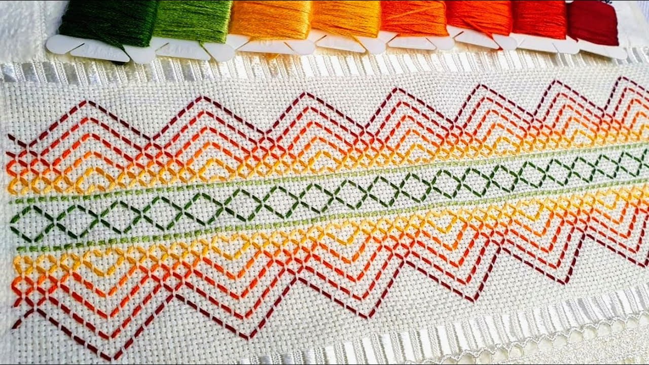 #31 Bordado fácil em Vagonite passo a passo