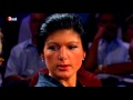 Sahra Wagenknecht - DIE LINKE- Riverboat - Talkshow - 10.09.2012