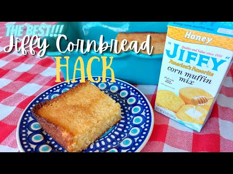 How to make the BEST CORNBREAD EVER! | Jiffy | Super moist and delicious  SWEET CORNBREAD RECIPE - YouTube
