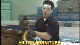 Hilton The Chainsaw Guy (2/2/2000) Late Night with Conan O'Brien
