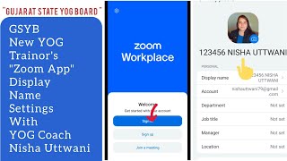 "Zoom App Settings" For New Yoga Trainers @yogboard @-Nisha #yoga screenshot 5