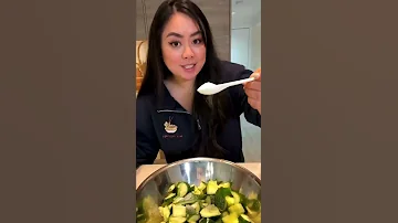 Garlic Smashed Cucumber Salad Super Refreshing 