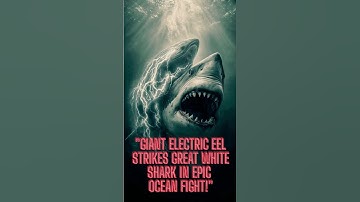"Electric Eel vs Great White Shark | Shocking Facts About Deadly Ocean Predators" #shorts #viral