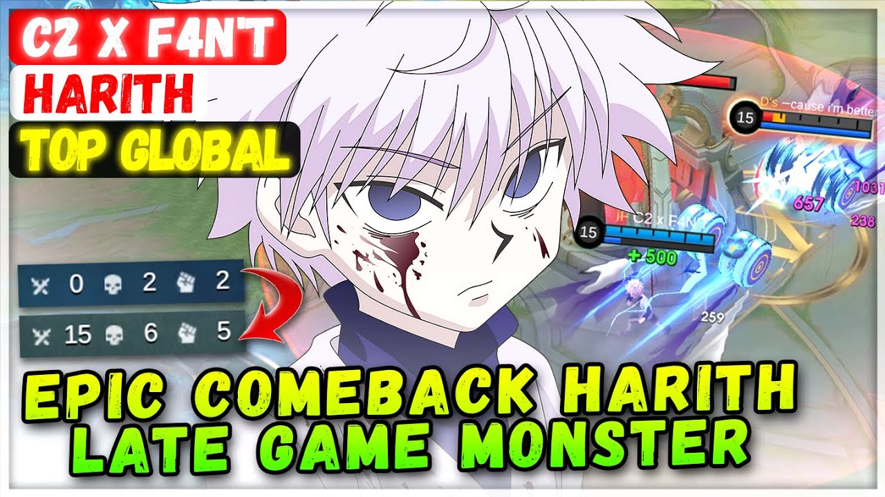 Эпическое возвращение Харита в поздней игре [Лучший Харит в мире] C2 x F4N'T - Сборка для Mobile ...