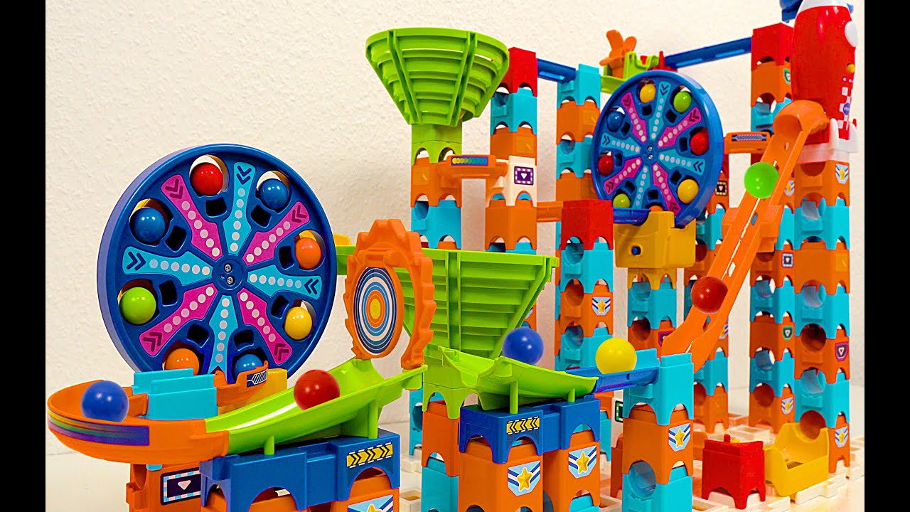 Vtech Double Marble Rush ASMR, Marble Run Challenges