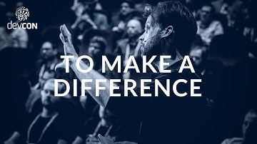 To make a difference - Aftermovie [Luminis DevCon 2018]