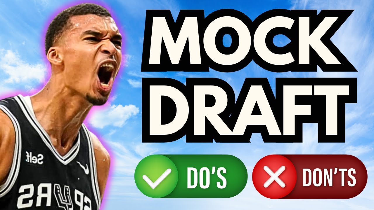Way Too Early NBA Fantasy Basketball Mock Draft 12 Team POINTS LEAGUE