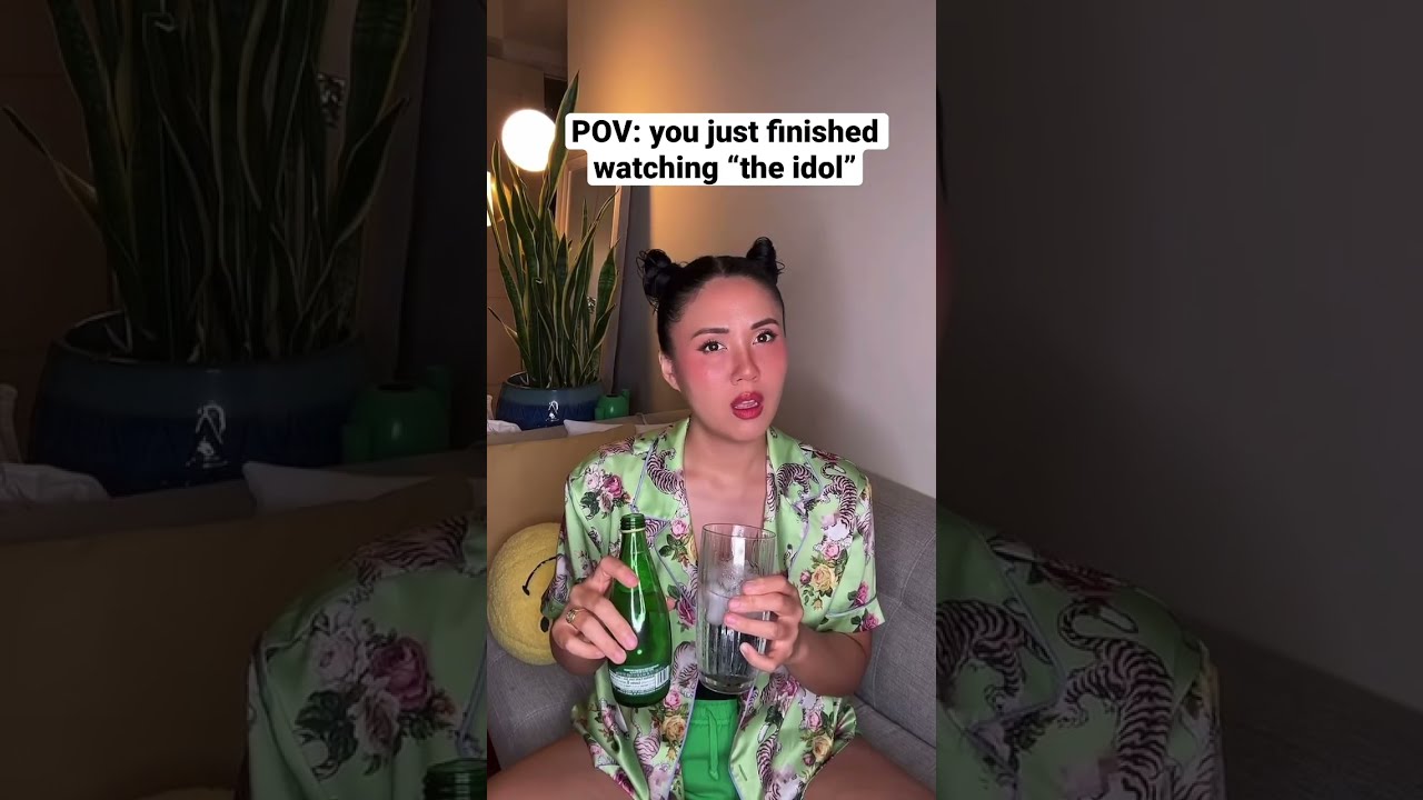 POV You Just Finished Watching The Idol Pov Comedyshorts Comedy Theidol Theweekend