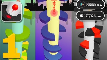 Helix Jump Voodoo Game - Gameplay Walkthrough (iOS Android) IPhone Part 1
