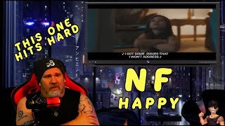 Rock Singer reacts to NF [HAPPY] This one hits hard!!