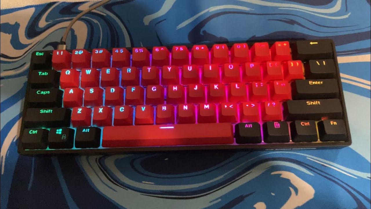 Unboxing the kraken pro 60 percent keyboard!!